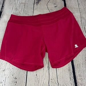 Oiselle embossed long Roga shorts size 8